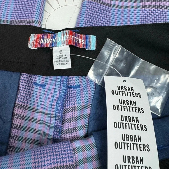 Urban Outfitters Women’s NWT Purple Plaid Size 6 - Picture 8 of 9